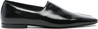 Toteme The Piped loafers - women - Calf Leather/Sheepskin/Calf Leather - 35 - Black
