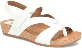 S&ouml;fft Gannon Slingback Sandal in White at Nordstrom Rack, Size 9.5