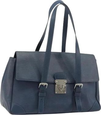 Louis Vuitton Pre-owned Handbags, female, Blue, Size: ONE SIZE Pre-owned Vintage Epi Hand Bag