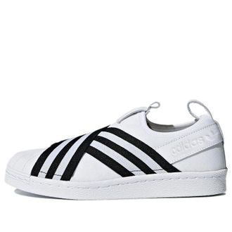 adidas (WMNS) adidas Superstar Slip-On Footwear White AC8581