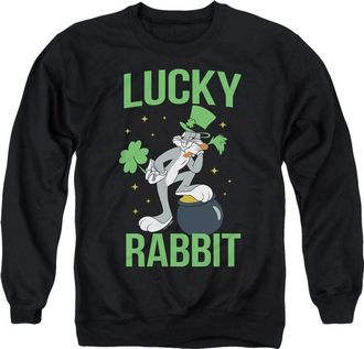 Gildan Looney Tunes Bugs Bunny St. Patrick&acute;s Lucky Rabbit Adult Crewneck Sweatshirt