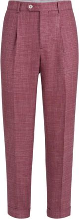 Brunello Cucinelli Pantaloni pliss&eacute; - Rosa