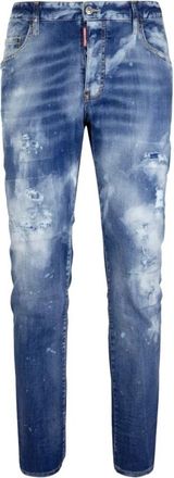Dsquared2 Super Twinky Jeans - Heren - Slim Fit Jeans - Blauw - W40 - Katoen - Jeans