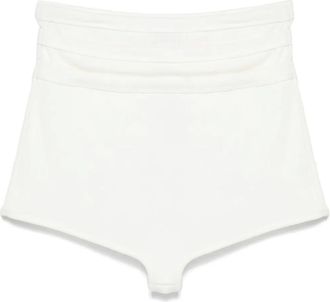 Viktor & Rolf Shorts corti a strati - Bianco