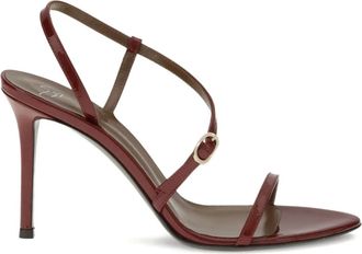 Giuseppe Zanotti 90 mm stiletto sandalen met gespdetail - Rood