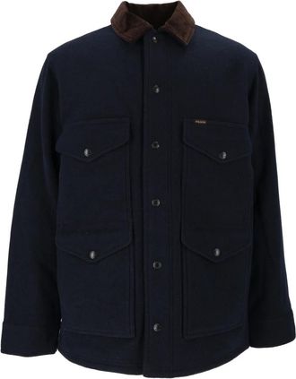 Filson Spokane Insulated Cruiser - Heren - Zomerjassen - Blauw - L - Leer - Jassen