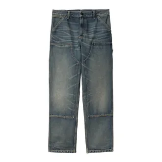 Carhartt Work in Progress Heren, Jeans, Blauw, Maat: W31 Katoen