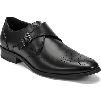 Kenneth Cole Reaction Cheer One Buckle Monk Shoe in Black 001 at Nordstrom Rack, Size 11.5
