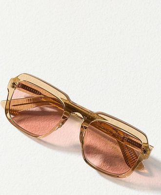 Spitfire Translucent Square Sunglasses