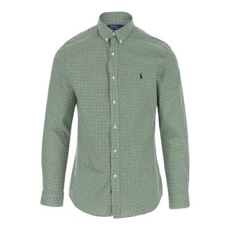 Polo Ralph Lauren Overhemden, Heren, Groen, XL, Casual Shirts