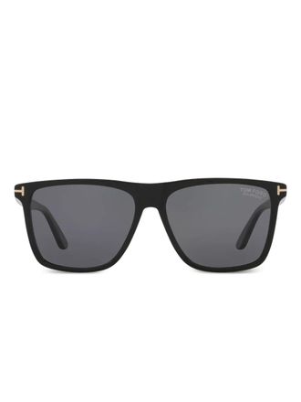Tom Ford Eyewear Fletcher square-frame sunglasses - men - Acetate - 59 - Black
