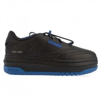 Reebok Dames Milk Makeup Club C Platform Schoenen (Zwart Blauw)