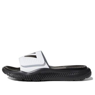 adidas Alphabounce Slide White Black FZ0388