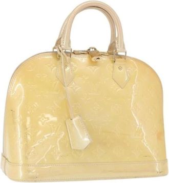 Louis Vuitton Pre-owned Handbags, female, Beige, Size: ONE SIZE Pre-owned Vintage Handbag