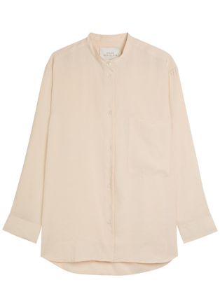 STUDIO NICHOLSON Modal-blend Shirt - Beige - 6 (UK6 / XS)
