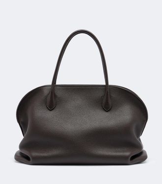 The Row Agnes 15 leather tote bag