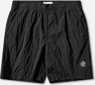 Stone Island Men s Nylon Metal Swim Shorts Black