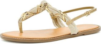Schutz Camellia Womens Sandals Natural Sand : 6.5 M, Leather