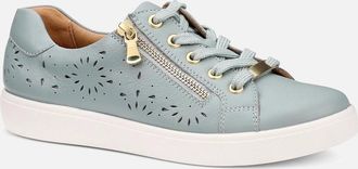 Hotter Womens Wonder Womens Wide Trainers - Grey - Size: 5.5
