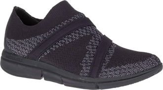 Merrell Womens Zoe Sojourn Knit Q2 Sneaker In Black/castlerock