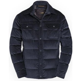 Moorer Winter Jackets, male, Blue, Size: 2XL Blue Veton-Vh Jacket