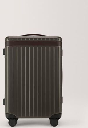 Carl Friedrik The Carry-on Suitcase in Dark Olive /Chocolate at Nordstrom