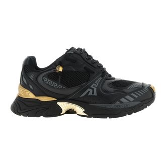 Versace Heren, Schoenen, Zwart, Maat: 41 EU Leer
