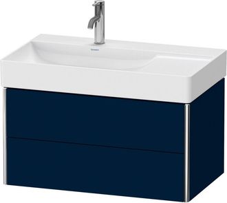 Duravit Xsquare Mueble De Ba&ntilde;o De Pared 78,4x46,0 Cm, 2 Cajones, - Duravit