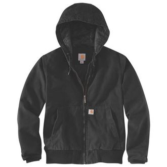 Carhartt Work in Progress Washed Duck Active Jacket Freizeitjacke f&uuml;r Damen | schwarz