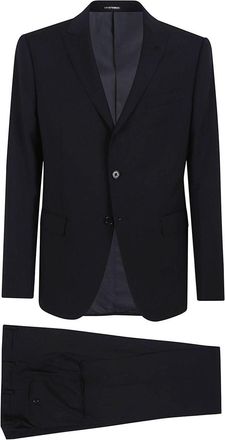 Emporio Armani Mens Suit Blue
