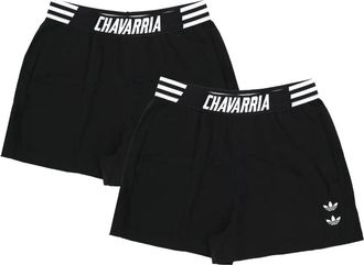 adidas x Willy Chavarria Shorts in cotone - Nero
