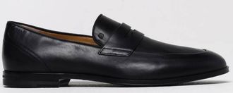 Bally Windsor Black Leather Penny Loafers, Brand Size 5 ( US Size 6 )