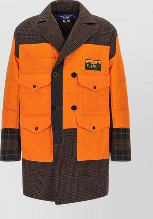 Junya Watanabe filson collaboration patchwork design coat