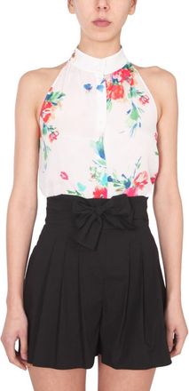 Moschino Multicolor Regular Floral Shirt