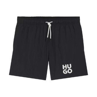 HUGO BOSS Hugo Heren Paolo Quick Dry Zwemshort (Zwart)