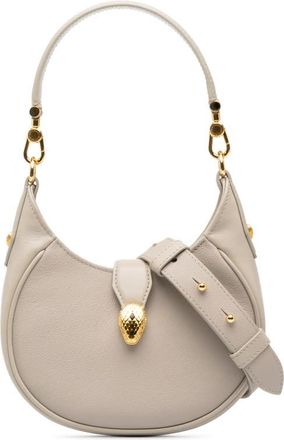 Bulgari Pre-owned Bvlgari Small Leather Serpenti Ellipse Satchel Ladies XCMX6BV5O8A86VRC