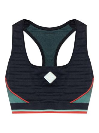 Casablanca racerback sports bra - Black
