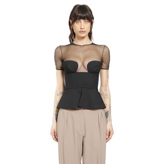 Nensi Dojaka Tailored Bustier Top