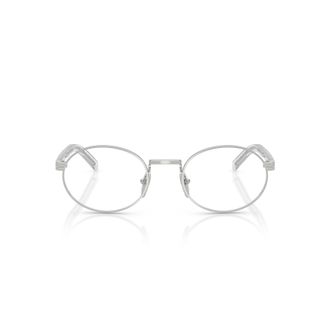 Prada 0pr B55v Round Metal Frame Eyeglasses