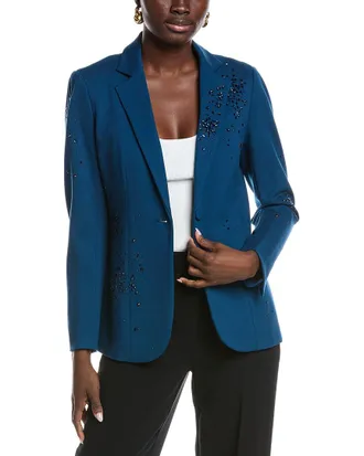 Anne Klein Embellished Blazer