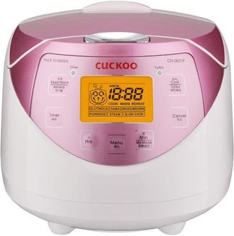 The Cuckoos Nest 6-Cup (Uncooked) Micom Rice Cooker with Nonstick Inner Pot, Auto Clean in White at Nordstrom