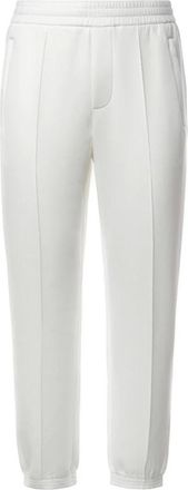Emporio Armani Jogger de punto doble - Trousers - Hombre - Blanco - 2XL