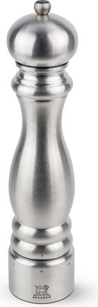 Peugeot Paris Chef uSelect 12-Inch Pepper Mill, Stainless Steel
