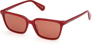 Max & Co. MO0165 66E Womens Sunglasses Red Size 53
