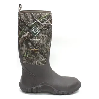 The Original Muck Boot Company Fieldblazer Classic Rubber Synthetic Mens Wellingtons Boots - Mossy Oak Country DNA - Size:UK 13