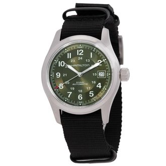 Hamilton Khaki Field Automatic Green Dial Mens Watch H70455960