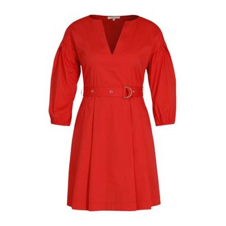 Patrizia Pepe Abito - Dames - Jurken - Rood - Maat: M