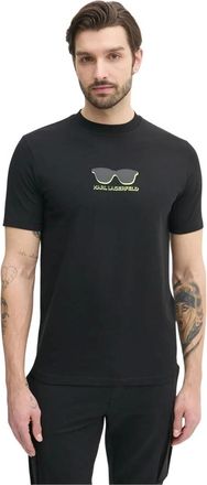 Karl Lagerfeld T-shirt - - Tops - Uomo - Nero - S