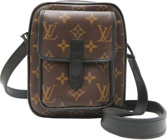 Louis Vuitton Monogram Macassar Brown Monogram Shoulder Bag (Pre-Owned)