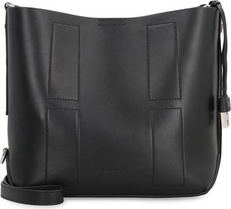 Hogan Hocket Piccola Hobo Bag - Dames - Schoudertassen - Zwart - ONE Size - Leer - Tassen